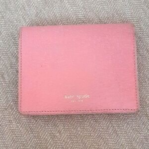 Kate Spade Coral Card Holder